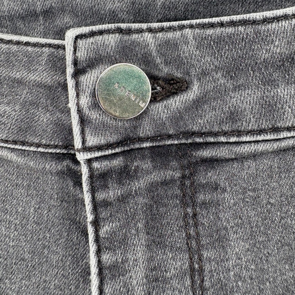 Womens Gray Denim Jeans &Denim Casual Pants Comfort Stretch Size 8 - Picture 4 of 5